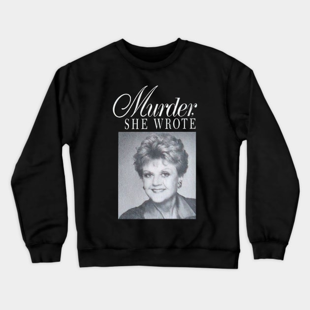 Murder she wrote - Vintage Crewneck Sweatshirt by tamisanita